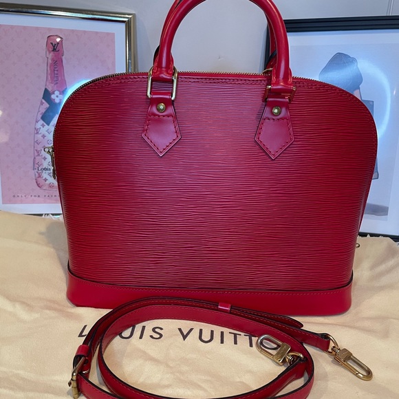 Authentic Alma Epi Red PM size pristine condition - Picture 1 of 16